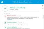 Bitdefender Endpoint Security Tools (Windows) - okno główne agenta
