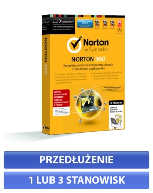 Norton 360 - przedłużenie licencji