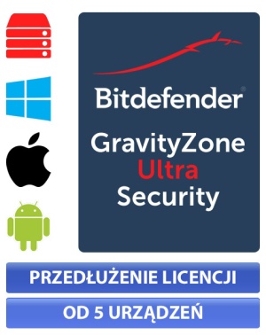 Bitdefender GravityZone Ultra Security - przedłużenie licencji