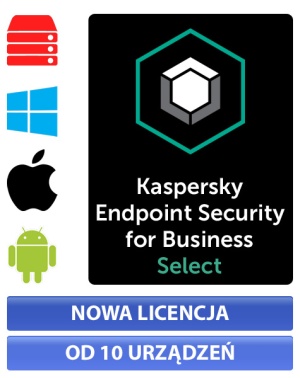 Kaspersky Endpoint Security for Business SELECT - nowa licencja