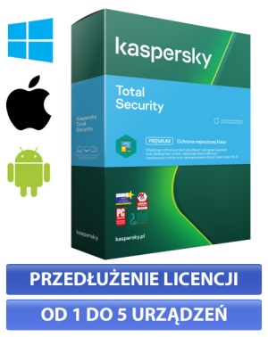 Kaspersky Total Security - przedłużenie licencji