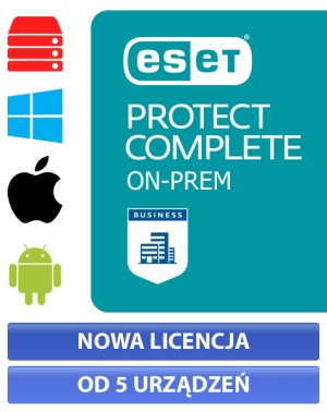ESET PROTECT Complete ON-PREM - nowa licencja