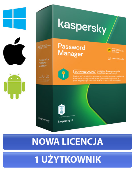 Kaspersky Password Manager - nowa licencja