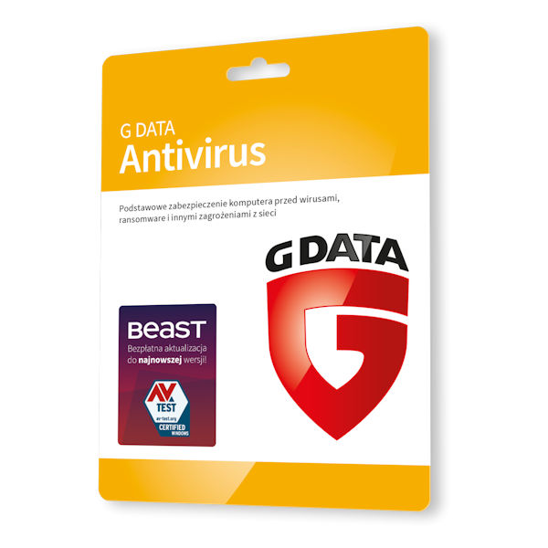 G Data AntiVirus - przedłużenie licencji